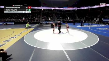 120 lbs Cons. Round 2 - Olivia Phillips, Orchard Park-6 vs Makenzie Harbour, Shenendehowa-2