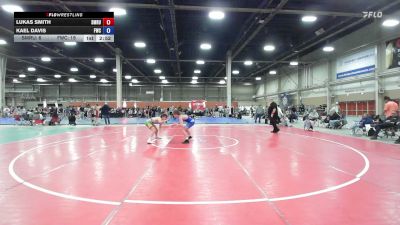 132 lbs Rr Rnd 2 - Lukas Smith, Sea-Monkey Round-Up - BHSE vs Kael Davis, Freakztyle Wrestling - BHSE