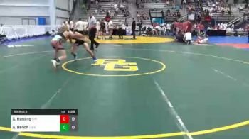 106 lbs Prelims - Gradey Harding, Tiger Wrestling Club vs Aiden Bench, Young Guns Purple