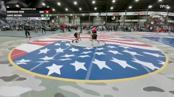 95 lbs Cons. Round 4 - Emerson Sine, Dakota Boyz Wrestling Club vs Levic McGee, Touch Of Gold