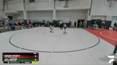 55 lbs Cons. Round 1 - August Maciula, G580 Wrestling Club vs Levi Lassiter, ReZults Wrestling