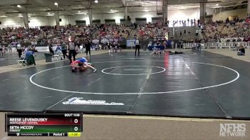 A 144 lbs Quarterfinal - Seth Mccoy, Forrest vs Reese Levendusky, Montgomery Central