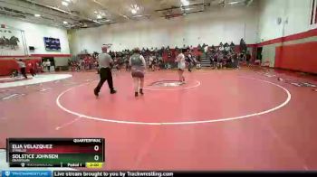 190 lbs Quarterfinal - Elia Velazquez, Othello vs Solstice Johnsen, Okanogan