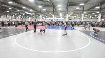 123 lbs Consi Of 16 #2 - Grayson Accomazzo, No Team vs Krew Burden, Snowflake Lobos