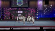 Edison Jets [2022 Mitey Mite Show Cheer 1] 2022 Pop Warner National Cheer & Dance Championship