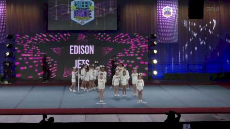 Edison Jets [2022 Mitey Mite Show Cheer 1] 2022 Pop Warner National Cheer & Dance Championship