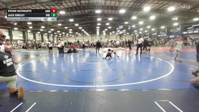 70 lbs Round Of 16 - Ethan Schwartz, All American Wrestling Club Blue - EL vs Jack Seeley, Revival Jokers - EL