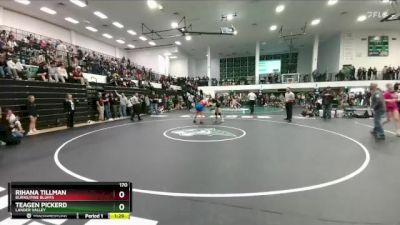 170 lbs Round 3 - Rihana Tillman, Burns/Pine Bluffs vs Teagen Pickerd, Lander Valley