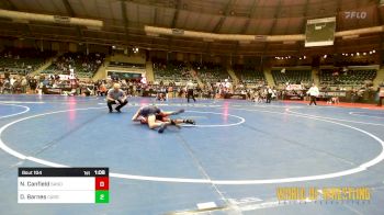 96 lbs Round Of 16 - Nixon Canfield, Sanderson Wrestling Academy vs Drew Barnes, Cardinal Wrestling Club