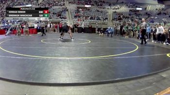 175 lbs Quarterfinal - Jordan Simon, North Miami vs Brennon Whickcar, Elkhart