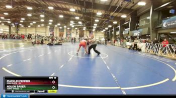 160 lbs Rd# 2 10:30am Friday - Macklin Penner, Iowa Black vs Nolen Baker, Terps Xpress