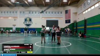 135 lbs Cons. Round 2 - Ember Morris, Ida B. Wells vs Vanessa Alvarado, South Albany