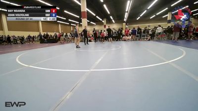 150 lbs Round Of 64 - Ray Ndanzia, Cardinal Wrestling Club vs John Voltoline, Crutchmer Wrestling