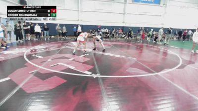 C-132 lbs Consi Of 4 - Logan Christopher, MI vs Robert Douangmala, RI