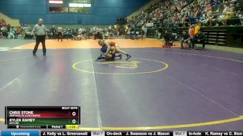 3 - 165 lbs Champ. Round 1 - Kyler Ramey, Skyline vs Chris Stone, Heritage HS (Lynchburg)