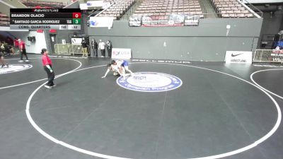 125 lbs Cons. Quarters - Brandon Olacio vs Santiago Garcia Rodriguez, The Grappling Group