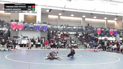 132 lbs Consi Of 8 #2 - Princesse Stessy Hyppolite, Stamford vs Danerys Mosquea, Platt