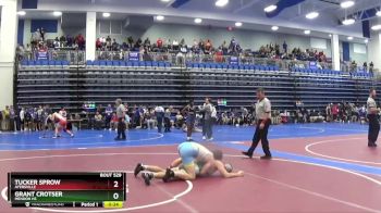 157 lbs Cons. Round 3 - Grant Crotser, Mendon HS vs Tucker Sprow, AYERSVILLE