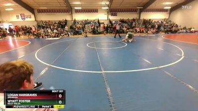 144B Quarterfinal - Wyatt Foster, Kelly Walsh vs Logan Hargraves, Spearfish