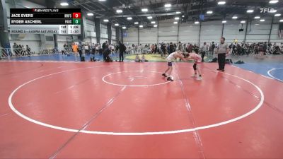 100 lbs Round 5 - 4:00pm Saturday - Ryder Ascherl, PA USA vs Jace Evers, Minnesota Funky Singlets