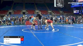 144 lbs Rnd Of 64 - Skylar Novak, Illinois vs Kayla Munoz, Texas