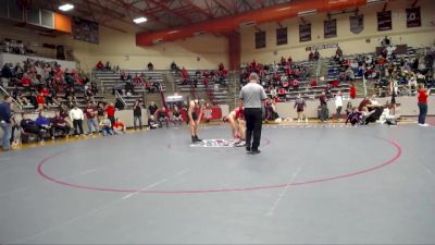 195 lbs Semifinal - Reid Schroeder, Southridge vs Reece Terhune, North Posey