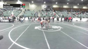 98 lbs Semifinal - John Steel, 10th Planet Grants Pass vs Braxten Hardy, Corning Sharks