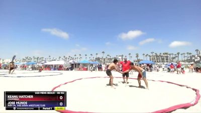 80 kg Cons. Semi - Keanu Hatcher, California vs Jose Munos, Nor Cal Take Down Wrestling Club