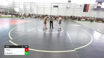 126 lbs Round Of 16 - Sebastian Macedo, Lemoore WC (LWC) vs Dakota Hull, Green Canyon WC