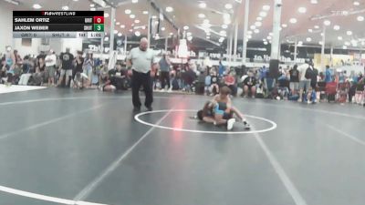 102 lbs Rr Rnd 1 - Sahlem Ortiz, Grit Mat Club Red - HSC vs Jaxon Weber, Team Shutt Garnett Trained - HSC