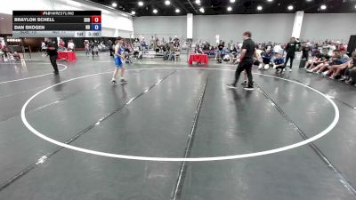 106 lbs Braylon Schell, South Dakota Blue vs Dan Skogen, Team North Dakota