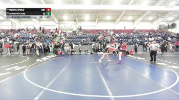 125 lbs Champ. Round 1 - Olivia Wold, Uintah vs Jakoi Potter, Union