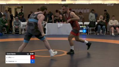 67 kg Consolation - Jurgen Uku, ALB vs Gunnar Martin Hamre, USA