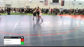 130 lbs Round Of 16 - Antonio Acosta, No Team vs Demetri Jayme, Gold Rush Wrestling