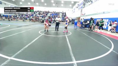 135 lbs Cons. Round 2 - Aubrey Manzano, West Covina vs Aliah Contreras, Gahr