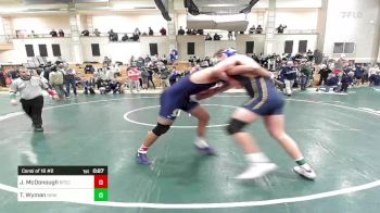 220 lbs Consi Of 16 #2 - James McDonough, Bristol-Plymouth/Coyle Cassidy vs TJ Wyman, Norwood