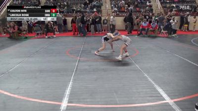 75_B lbs Consi Of 8 #2 - Colton Hite, Cambria Heights vs Lincoln Rose, Emmaus