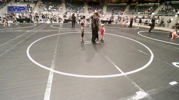 36 lbs Quarterfinal - Jett Hamm, Pocola Youth Wrestling vs Koda Williams, Pin-King All Stars