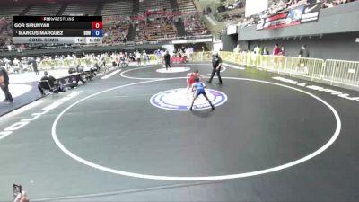 67 lbs Cons. Semis - Gor Sirunyan vs Marcus Marquez, Delano Diablos Wrestling