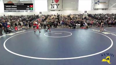 102 lbs 5th Place Match - Brody Smart, Club Not Listed vs Javier Rivera, Columbia Youth Wrestling Club