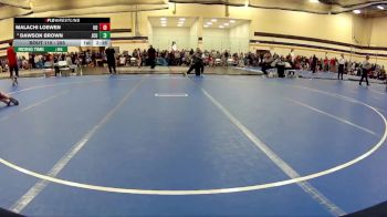 285 lbs Cons. Round 2 - Malachi Loewen, University Of Olivet vs Dawson Brown, John Carroll University