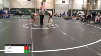 138 lbs Prelims - Hunter Heath, Minden vs Josh Arend, Gretna High School