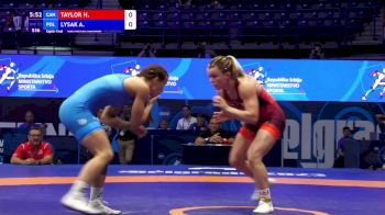57 kg 1/8 Final - Hannah Fay Taylor, Canada vs Anhelina Lysak, Poland