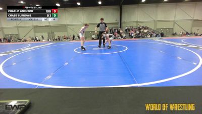 80 lbs Rr Rnd 1 - Charlie Atkinson, POWA 14U vs Chase Burrows, OK Elite 14U 2