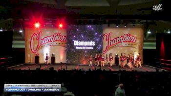 Flipping Out Tumbling - Diamonds [2025 L3 Senior - D2 - Small Day 1] 2025 Champion Cheer and Dance Grand Nationals