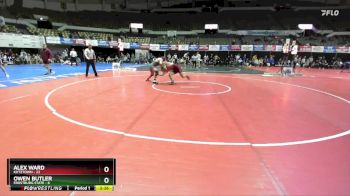 174 lbs Placement (16 Team) - Alex Ward, Kutztown vs Owen Butler, Frostburg State