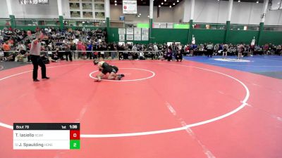 132 lbs Round Of 64 - Tommy Iasiello, Scarsdale vs Jazz Spaulding, Honeoye Falls-lima