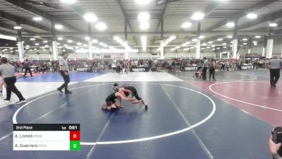 81 lbs 2nd Place - Ashton Lomeli, Rkda vs Abel Guerrero, Oceanside WC