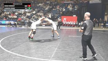 184 lbs 5th Place - Aidan Brenot, North Dakota State vs Landon Jones, Chattanooga