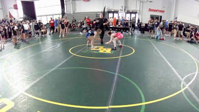 105 lbs Semis - Sophia Stecher, Purler Wrestling Inc vs Emma Moore, Kentucky Extreme Wrestling Club